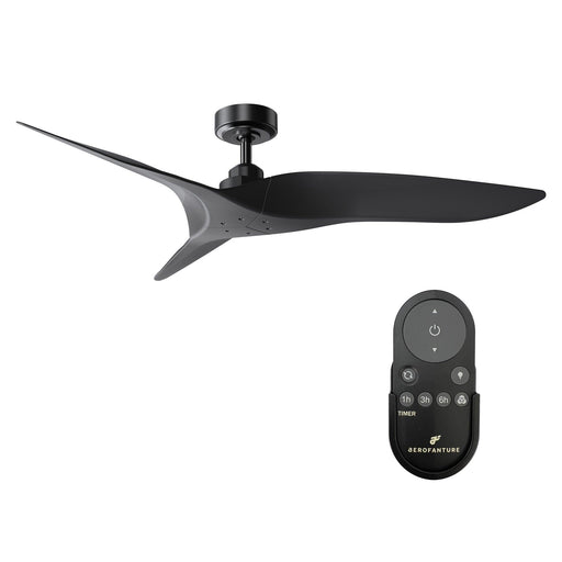 52" Punjab Industrial DC Motor Downrod Mount Reversible Ceiling Fan with Remote Control - ParrotUncle