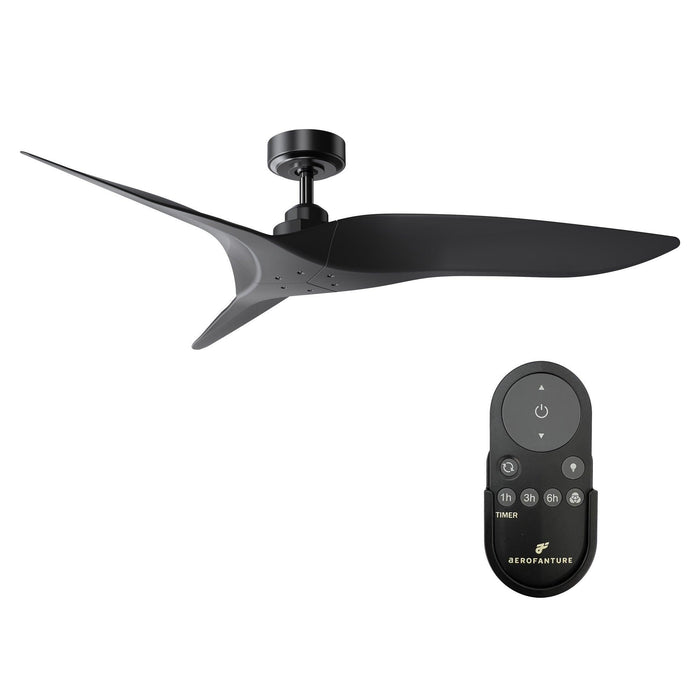 52" Punjab Industrial DC Motor Downrod Mount Reversible Ceiling Fan with Remote Control - ParrotUncle