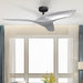 52" Punjab Industrial DC Motor Downrod Mount Reversible Ceiling Fan with Remote Control - ParrotUncle