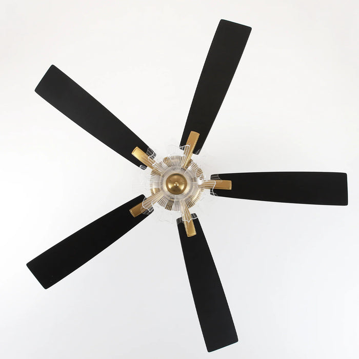 52 Inch Rory LED Modern Downrod Mount Ceiling Fan with Remote Control