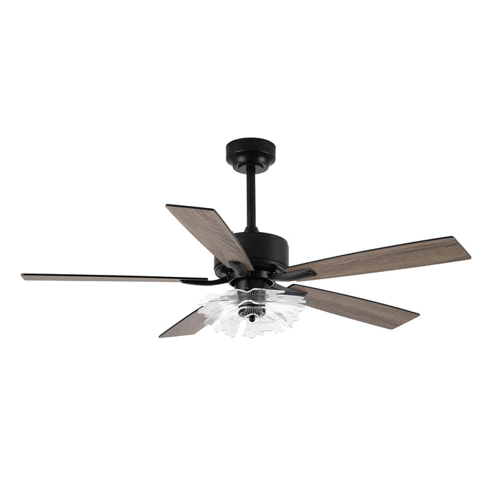 52 Inch Rory LED Modern Downrod Mount Ceiling Fan with Remote Control