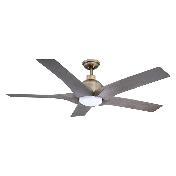 56" Genoa Modern DC Motor Downrod Mount Reversible Ceiling Fan with Lighting and Remote Control - ParrotUncle