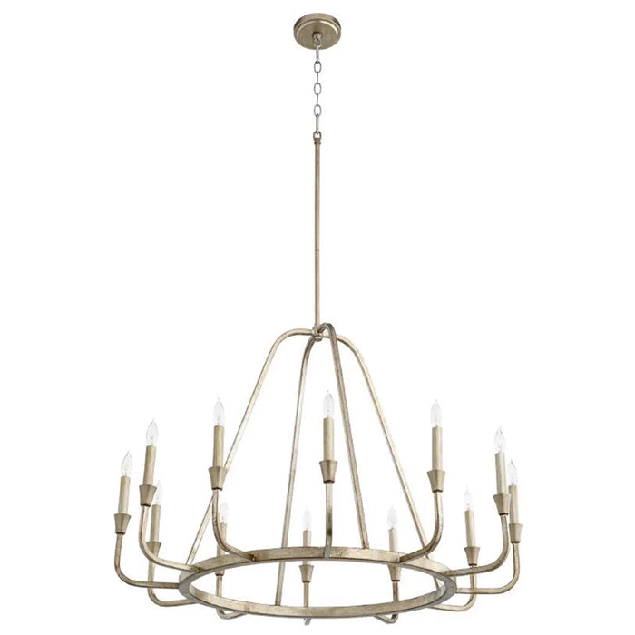 6-Light / 12-Light Industrial Chandelier in Living Room with Adjustable Hanging Length