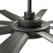 60" Modern DC Motor Downrod Mount Ceiling Fan with Lighting and Remote Control - ParrotUncle