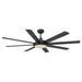 60" Modern DC Motor Downrod Mount Ceiling Fan with Lighting and Remote Control - ParrotUncle