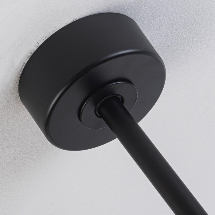 60" Modern DC Motor Downrod Mount Reversible Ceiling Fan with Lighting and Remote Control - ParrotUncle