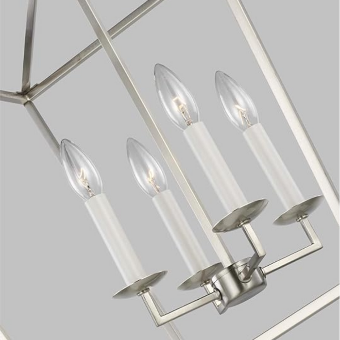 4-Light Modern Candela-Style Pendant Lighting with Adjustable Hanging Length