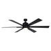 65" Balachandran Industrial Downrod Mount Ceiling Fan with Lighting and Remote Control - ParrotUncle