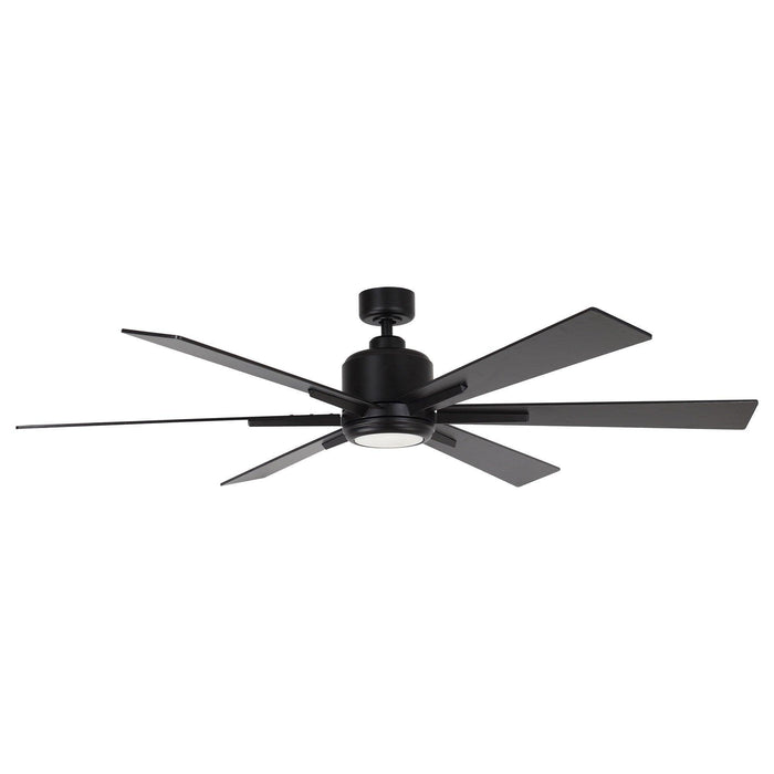 65" Balachandran Industrial Downrod Mount Ceiling Fan with Lighting and Remote Control - ParrotUncle