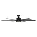 65" Balachandran Industrial Downrod Mount Ceiling Fan with Lighting and Remote Control - ParrotUncle