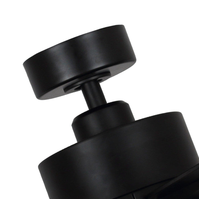 65" Balachandran Industrial Downrod Mount Ceiling Fan with Lighting and Remote Control - ParrotUncle