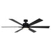 65" Balachandran Industrial Downrod Mount Ceiling Fan with Lighting and Remote Control - ParrotUncle