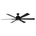 65" Balachandran Industrial Downrod Mount Ceiling Fan with Lighting and Remote Control - ParrotUncle