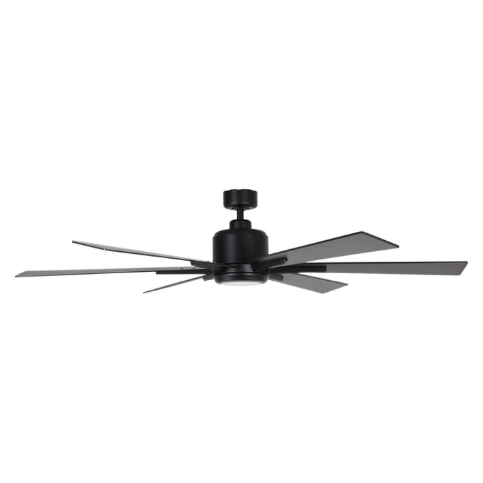 65" Balachandran Industrial Downrod Mount Ceiling Fan with Lighting and Remote Control - ParrotUncle