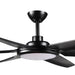 65" Industrial DC Motor Downrod Mount Ceiling Fan with Lighting and Remote Control - ParrotUncle
