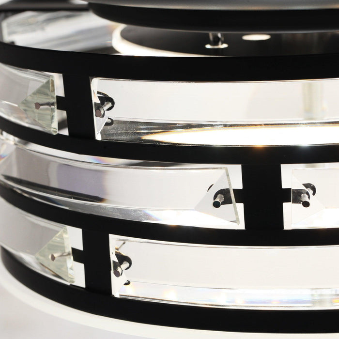 70" Modern DC Motor Downrod Mount Reversible Ceiling Fan with Lighting and Remote Control - ParrotUncle