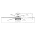 70" Modern DC Motor Downrod Mount Reversible Ceiling Fan with Lighting and Remote Control - ParrotUncle