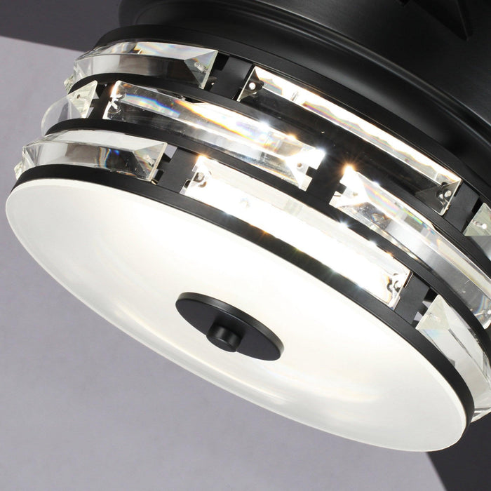 70" Modern DC Motor Downrod Mount Reversible Ceiling Fan with Lighting and Remote Control - ParrotUncle