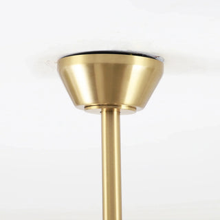 52" Zona Antique Brass Ceiling Fan