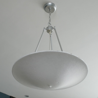 6-Light Modern Vintage White Ceiling Light With Adjustable Hanging Length