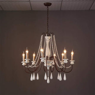 6-Light / 8-Light / 12-Light Farmhouse Pendant Light for Dining Room With Adjustable Hanging Length