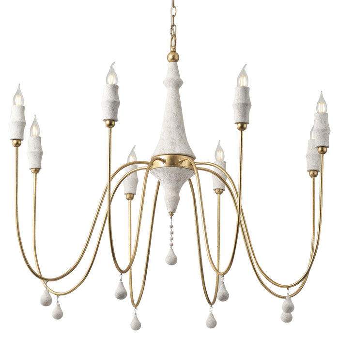 8-Light Farmhouse Chandelier French Country Pendant Lighting