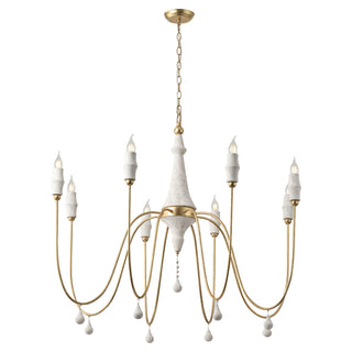 8-Light Modern Chandelier French Country Pendant Lighting