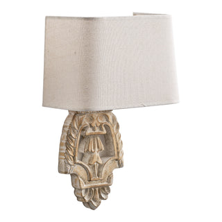 American Country Wood Wall Lighting Nordic Minimalist Fabric Bedroom Bedside Lamp Pastoral Retro Corridor Stairs