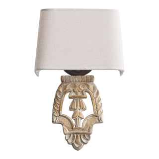 American Country Wood Wall Lighting Nordic Minimalist Fabric Bedroom Bedside Lamp Pastoral Retro Corridor Stairs