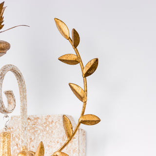 French Country Golden Wheat Single Head Wall Light