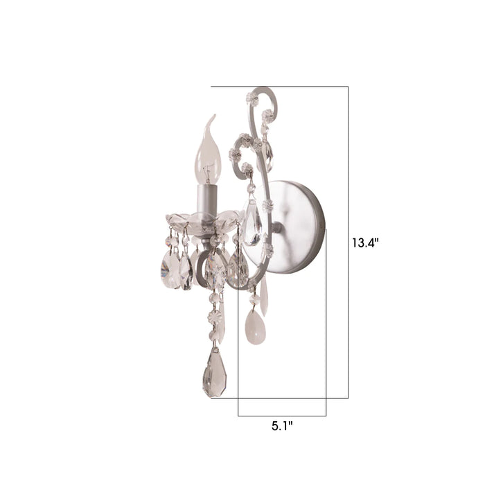 Modern 1-light Silver or Golden Wall Sconce Lighting