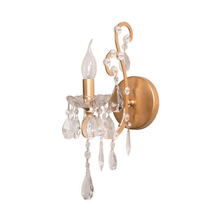 Modern 1-light Silver or Golden Wall Sconce Lighting