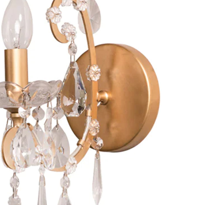 Modern 1-light Silver or Golden Wall Sconce Lighting