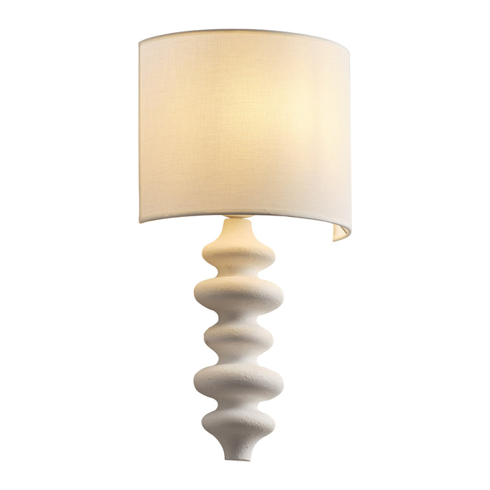 Solid Wood Spiral Wall Sconces Lighting with Shade Decorative for Study Room Living Room Corridor Bedside Light