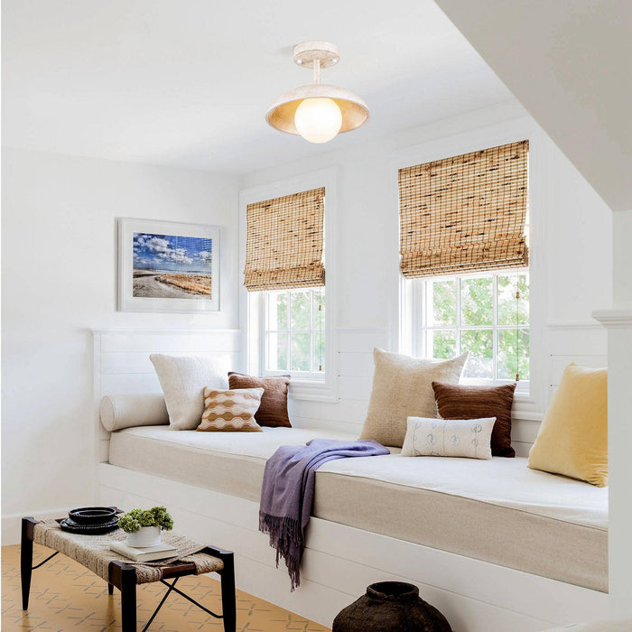 1-Light Iron Farmhouse Pendant Lighting