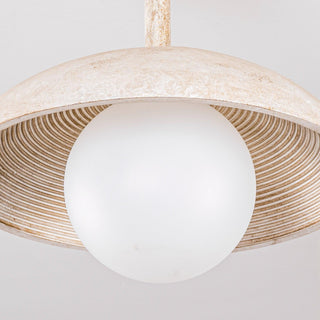 1-Light Iron Hamptons Farmhouse Pendant Lighting