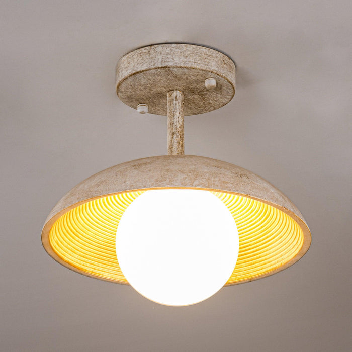 1-Light Iron Farmhouse Pendant Lighting