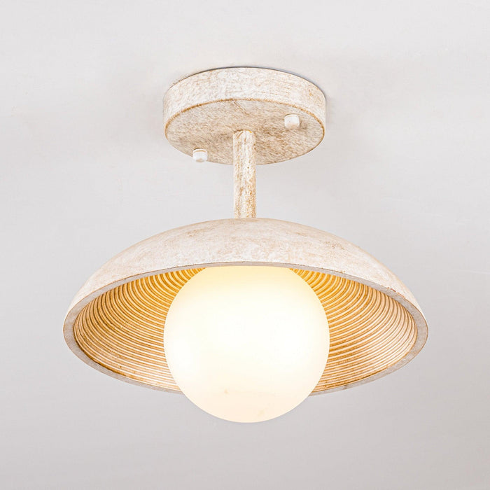 1-Light Iron Farmhouse Pendant Lighting