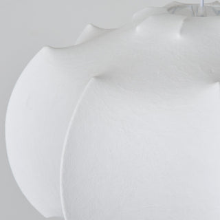 24 Inch Bevis 3-Light White Wabi-sabi Pendant Light