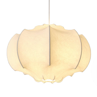 24 Inch Bevis 3-Light White Wabi-sabi Pendant Light