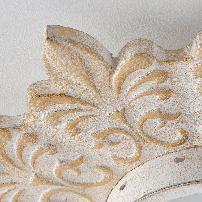 22 Inch White Modern Sunburst Flush Mount LED Lighting