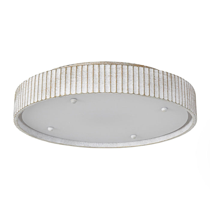 18 Inch White Modern Flush Mount LED Light