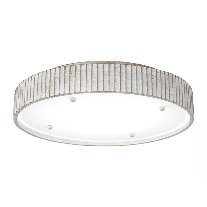 18 Inch White Modern Flush Mount LED Light