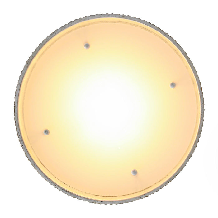 18 Inch White Modern Flush Mount LED Light