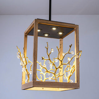 4-Light Hamptons Modern Branches Pendant Lighting