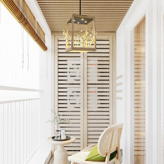 4-Light Hamptons Modern Branches Pendant Lighting