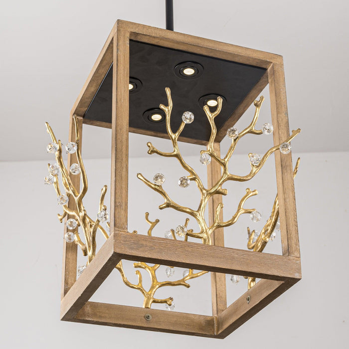 4-Light Modern Branches Pendant Lighting