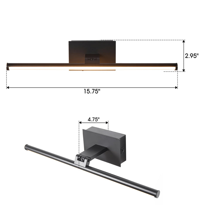 LED Mirror Vanity Light Battery Powered with Remote Control