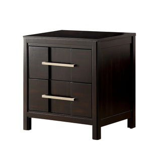 23" Berenice Transitional Solid Wood 2-Drawer Nightstand
