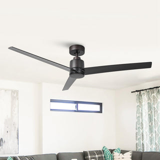 54" 3 Blades DC Motor Ceiling Fan with Remote Control